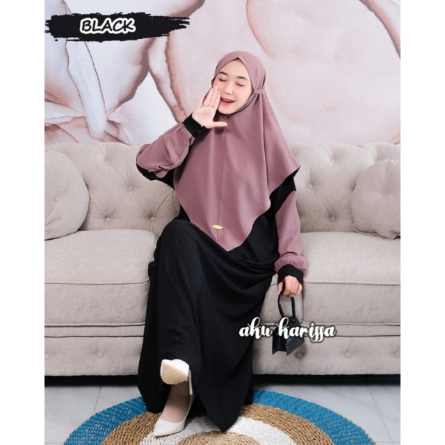 AKU KARISSA ORI // REVIANI SET BERGO AKU KARISSA // GAMIS CRINKLE SET KHIMAR NON PET // ABAYA BASIC OVERSIZE