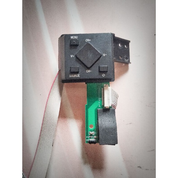 IR SENSOR TOMBOL MANUAL TV LED POLYTRON PLD50B880 PLD 50B880