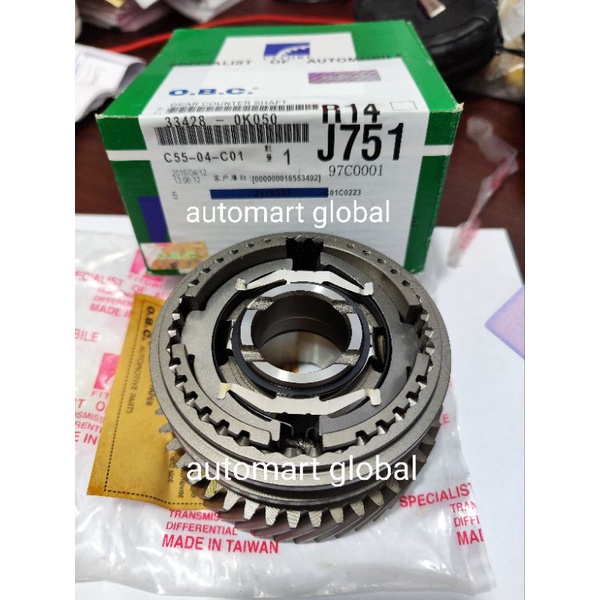 Gigi 5 fortuner diesel Hilux Vigo 33428-ok050 46t