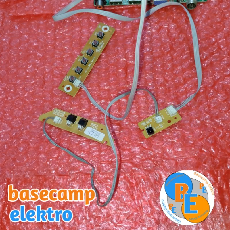 Modul Pcb Sensor Tombol TV LED POLYTRON PLD 22D9500 Sensor TV LED POLYTRON PLD22D9500 Tombol TV LED 