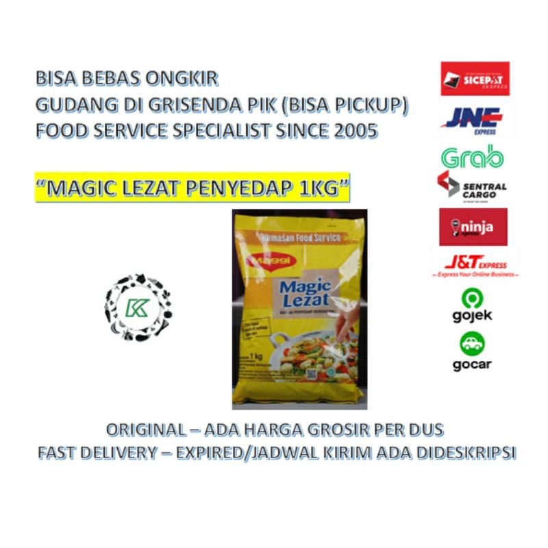 Magic Lezat Penyedap Rasa Serbaguna 1kg Food Service