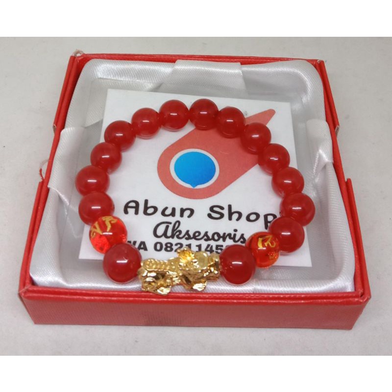 Gelang Batu Giok pixiu