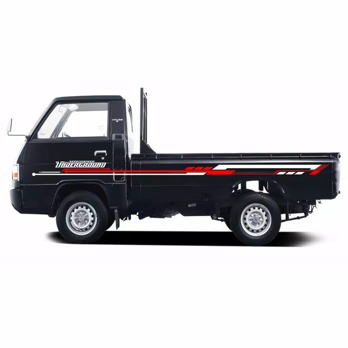 ikomard sticker Stiker Mobil Pick Up Striping Mobil Pick Up UNDERGROUND Stiker Mobil L300 Colt T Car