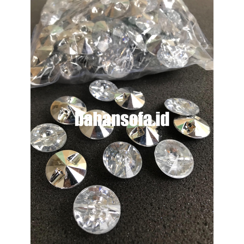 KANCING KRISTAL PERMATA / KANCING DIAMOND SOFA SPRINGBED  / KANCING HIAS BERLIAN / KANCING CRYSYAL B