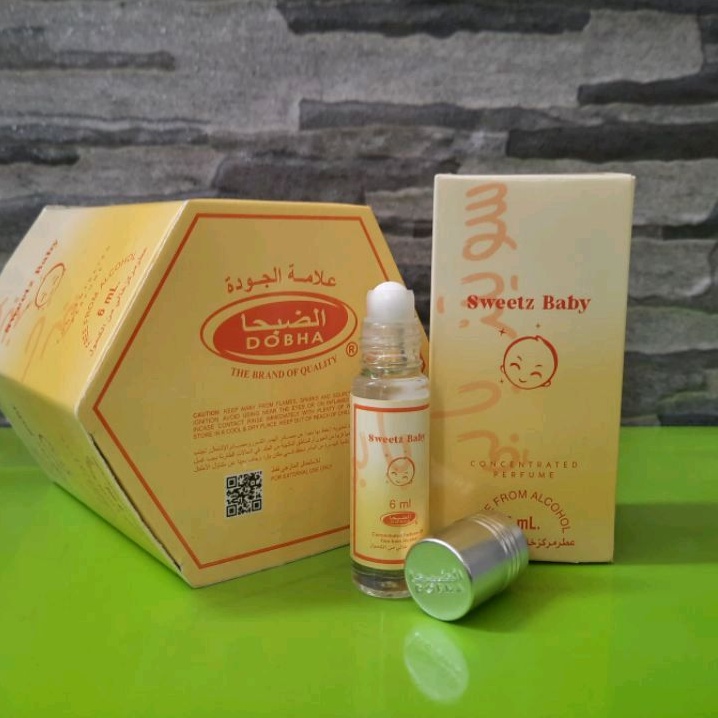 SWEETZ BABY Parfum DOBHA Minyak Wangi Kemasan 6ml Roll On Non Alkohol