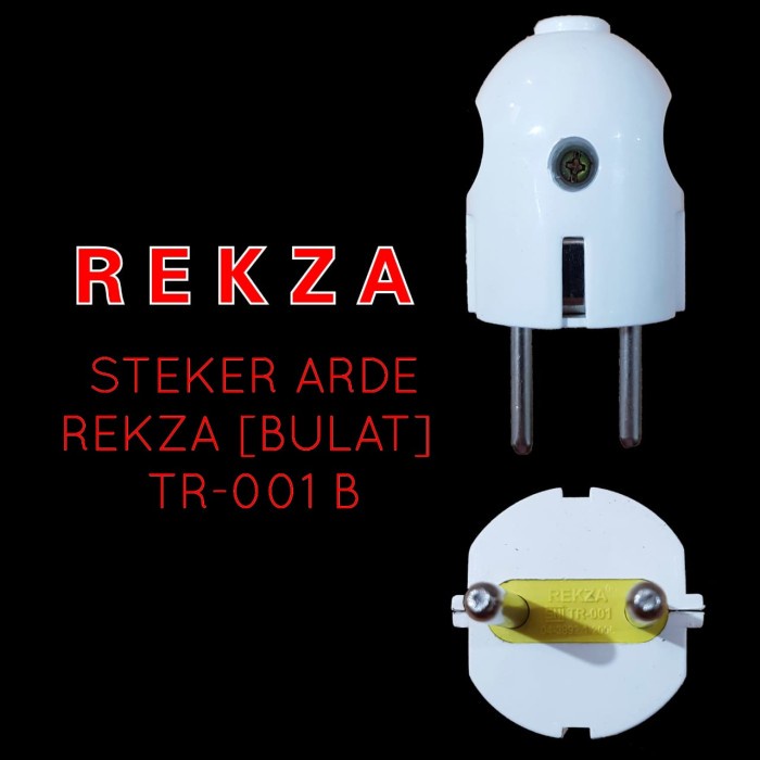 Steker Arde Bulat Rekza SNI Colokan Bulat