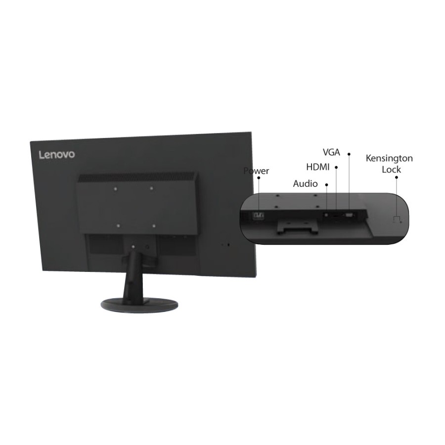 Monitor LED Lenovo D27-40 27&quot; VA 3-Side NearEdgeles HDMI Vesa FreeSync