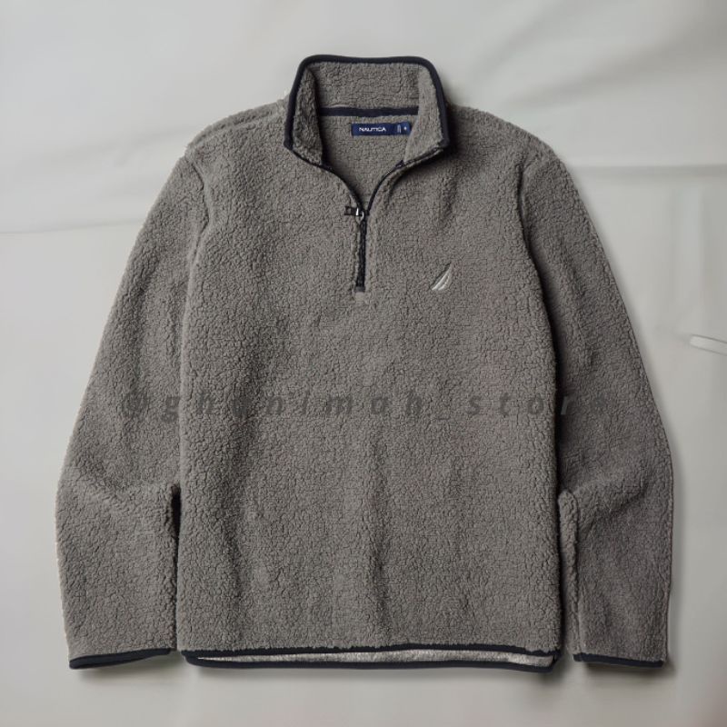 Jaket Nautica half zip polar original