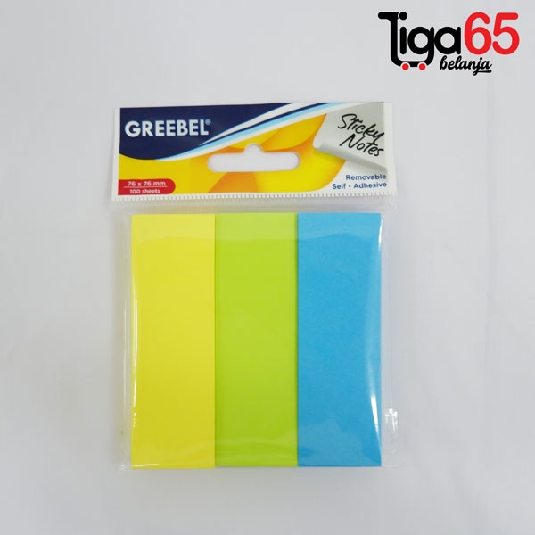 365 GREEBEL STICKY NOTE 3W.76.76.100