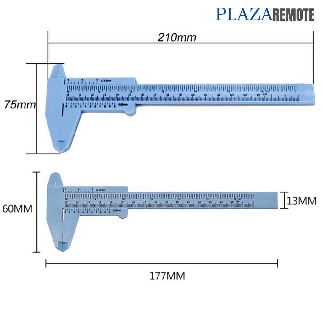 SIGMAT PLASTIK JANGKA SORONG PENGUKUR PANJANG CALIPER GAUGE 150 MM