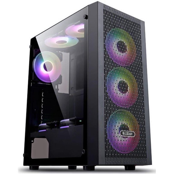 PC Gaming AMD Ryzen 5 5500 R9 370 4GB 256bit/SSD/DDR 4 8 GB/HDD