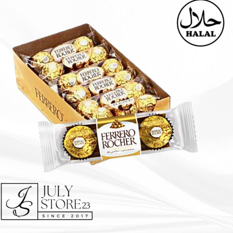 

Terlaris ★★ Ferrero Rocher Chocolate T-3 coklat isi 3 ☯