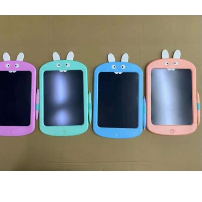 Terkini DM Papan Tulis Karakter Kelinci//LCD Writing Drawing Tablet Rabbit 8.5inch Papan Tulis Eduka