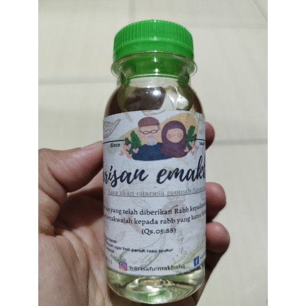 

minyak leutik asli homemade/vco/virgin coconut oil