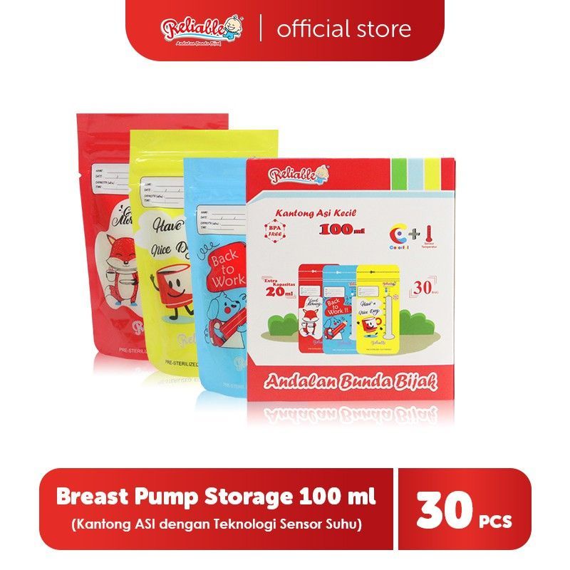 Reliable Kantong Asi / Breast Milk Storage 100 ml
