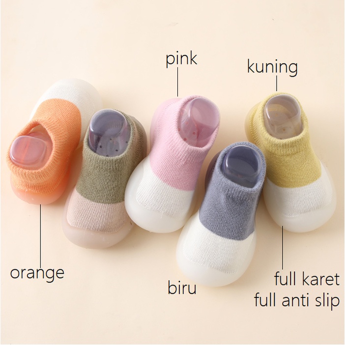 Sepatu Bayi Anak / Prewalkers Anak Bayi Keren [ FULL KARET ]