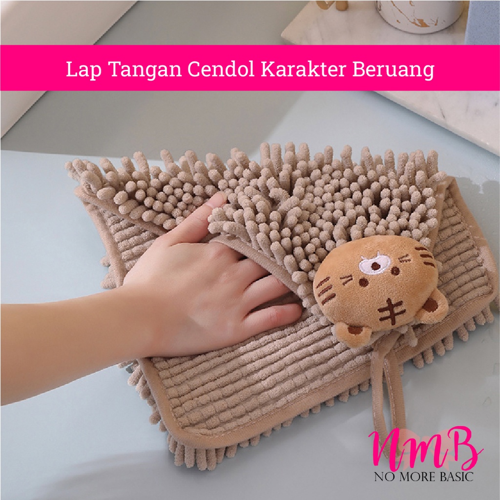 Lap Tangan Cendol Karakter Beruang Hand Towel Multifungsi