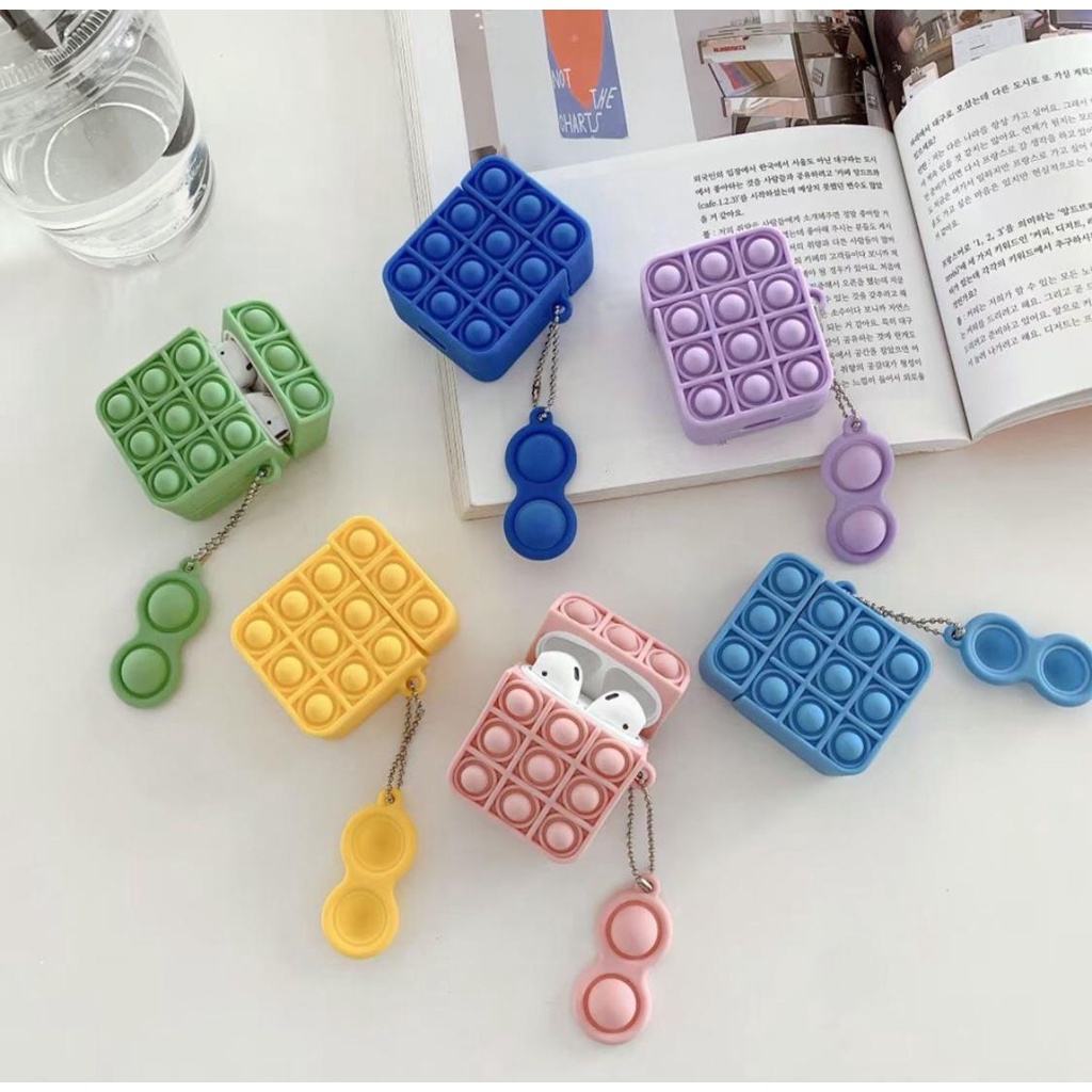 [ Ready dikirim ] Case Pop it Airpods Gen 3 Warna Softcase Silicone