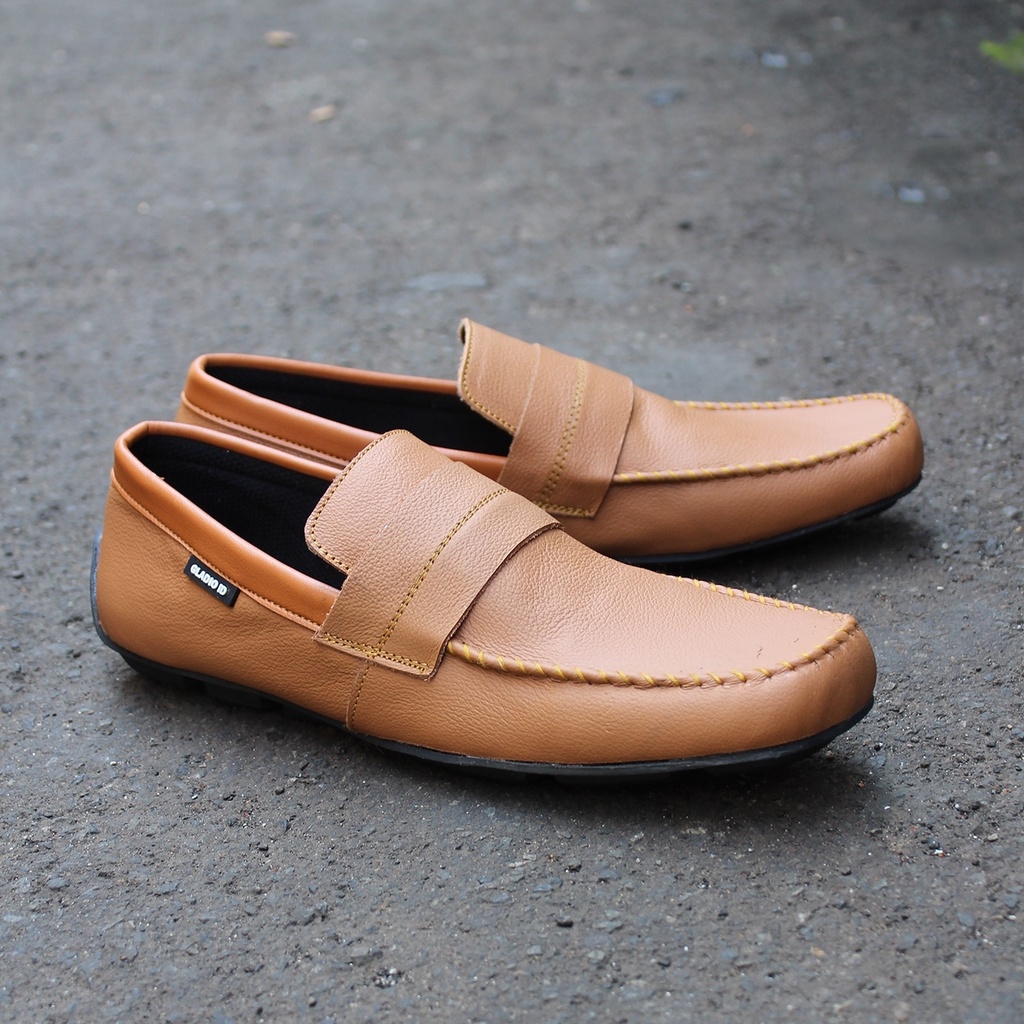 Sepatu Slip On Kulit Pria Sepatu Formal Santai Pria Murah Sepatu Slop Pansus Pria Sepatu Kasual pria