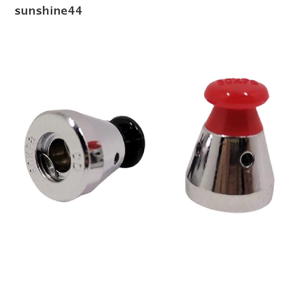 Sunshine 1PC Spare Part Katup Pengaman Panci Presto Universal Metal 80 KPa Merah/Hitam.