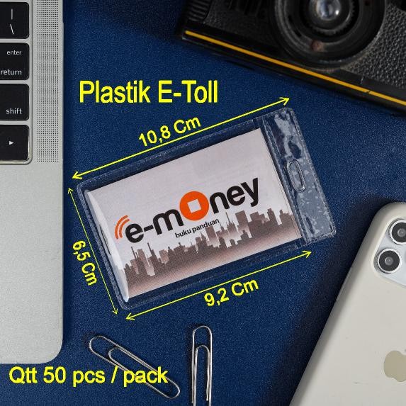 

Kantong plastik E-Toll / E-Money/ Flazz / ID Card/ ATM / KTP/Name Card