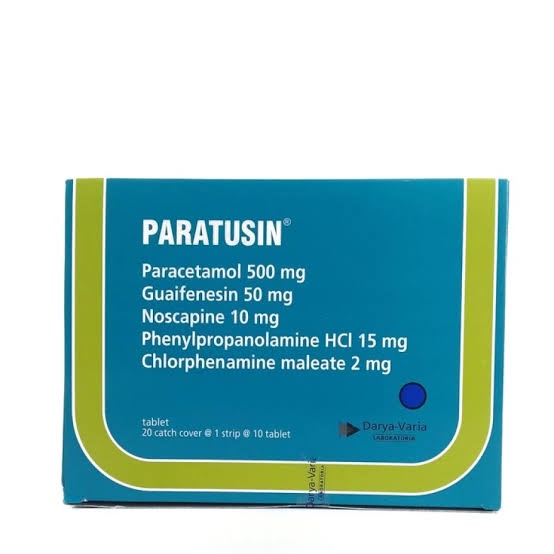 Paratusin Tablet Pereda Flu Demam Batuk Strip ORIGINAL-BPOM