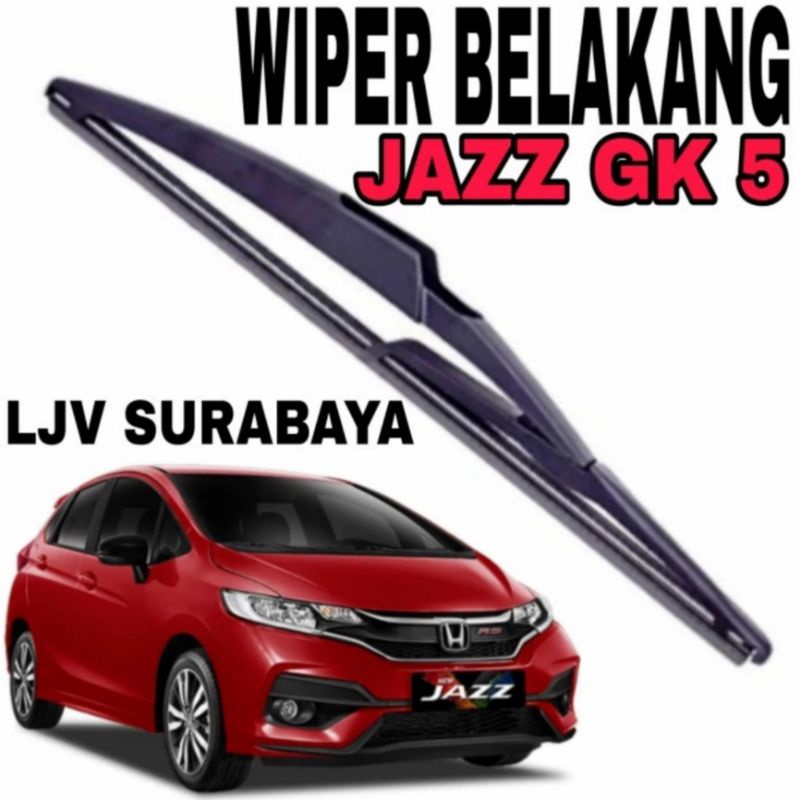 WIPER BELAKANG JAZZ GK5 TAHUN 2013 - 2021 OEM 14 INCH 3 LOCK