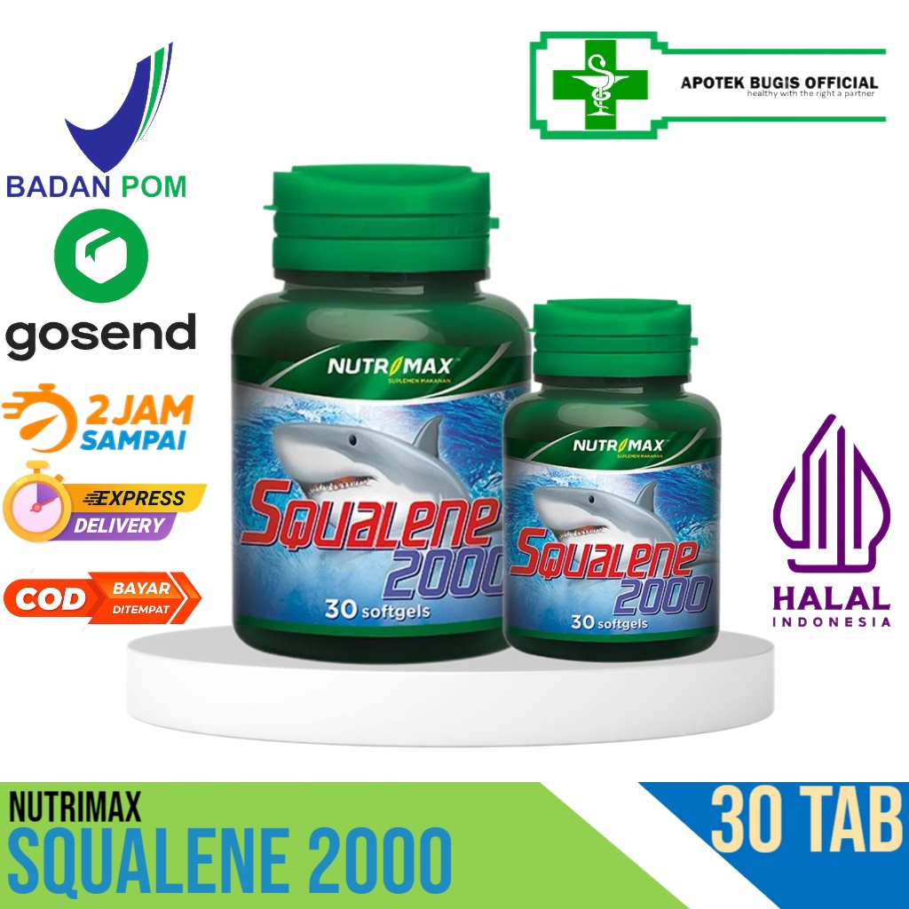 Nutrimax Squalene 2000 30 Kapsul