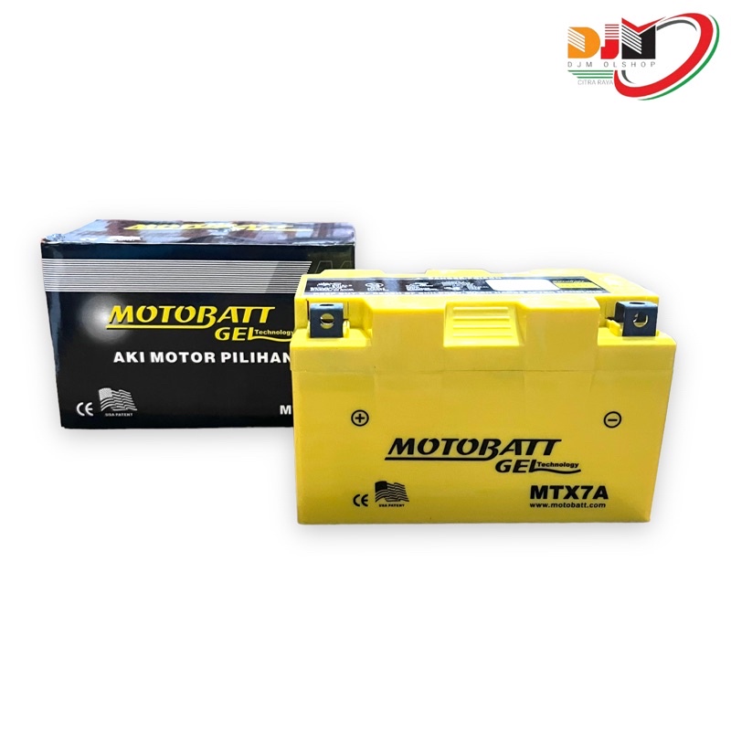 Aki Kering Motobatt MTX7A 7Ah Ninja 250 Ninja 250 Fi