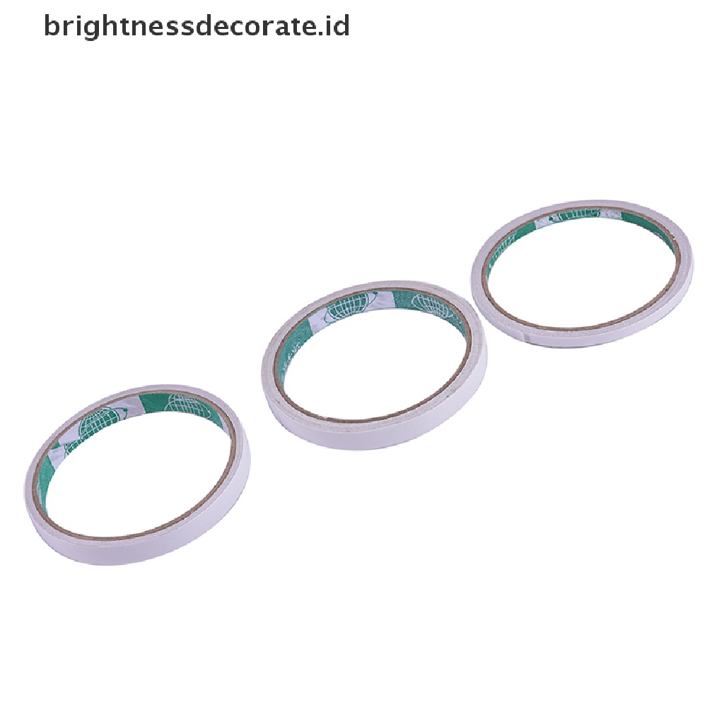 [Birth] 5m/8m Putih Super Kuat Double sided Adhesive Tape Kertas Dua Sisi Double Tape [ID]