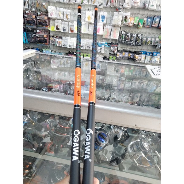 Joran tegek carbon Ogawa Candy 360, 450