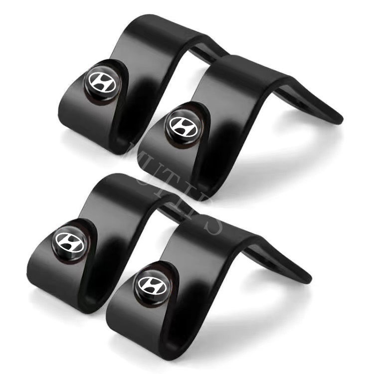 Hyundai Gantungan Baju Mobil Hooks Back Seat Organizers Aksesoris Dekorasi Belakang Untuk i20 Trajet H1 i10 Kona Santa Fe Getz Aksen Atoz