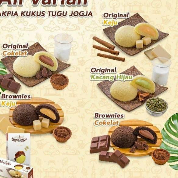 

12.12 Terlaris [TERLARIS] Di Jakarta / Bakpia Kukus Tugu Jogja / Bakpia Oleh Oleh Khas Jogja (Isi 10) 