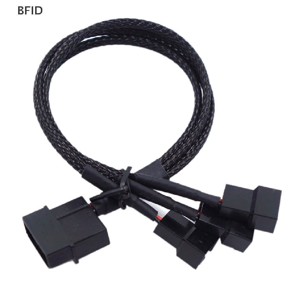 [BFID] Molex Tembaga Ke 3arah 3Pin/4Pin Kabel Adaptor Power Fan Splitter Komputer 12V [ID]