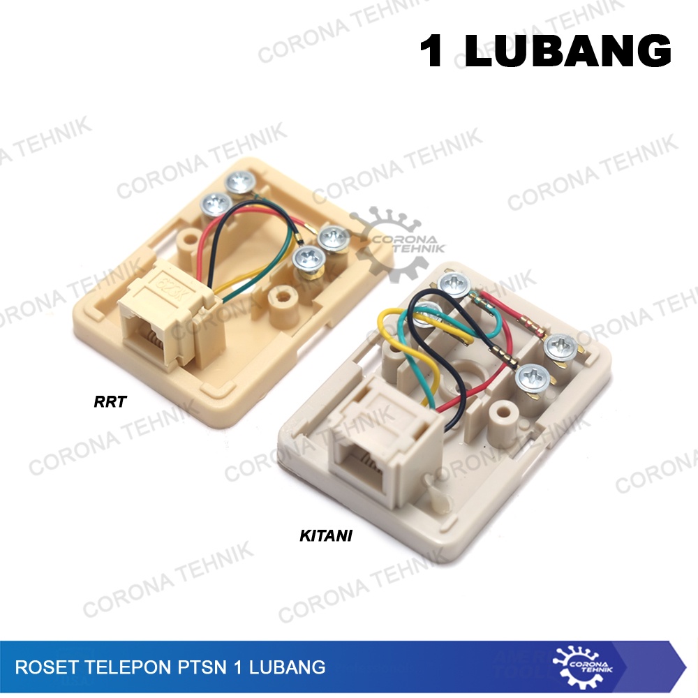 Port Kitani Roset Telepon PTSN 1 Lubang