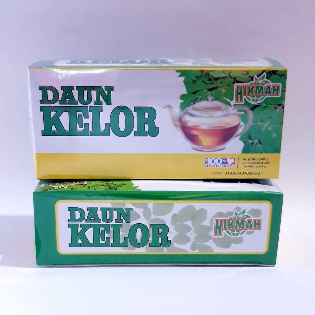 Teh Celup Daun Kelor - Teh Moringa - Teh Kelor Herbal