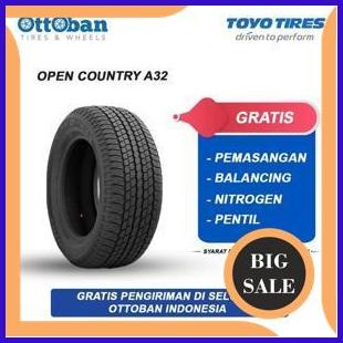 tools n parts Toyo Tires TTM Open Country A32 265 60 R18 110H Ban Mobil Mitsubishi Pajero Sport 2016