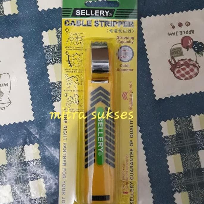 

Holder Sellery Pengupas Kabel / Wire Cable Stripper 4-28 Mm 88-971