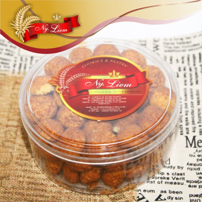 

Palm Cheese Kue Kering ala Ny. Liem 1 toples