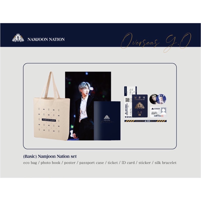 [READY STOCK] Namjoon Nation Set