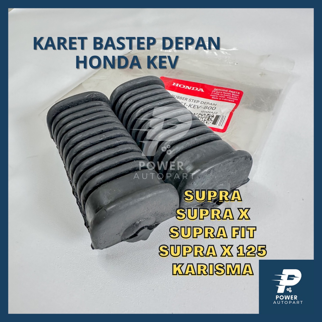 BASTEP FOOTSTEP DEPAN HONDA SUPRA, SUPRA X, SUPRA FIT, KHARISMA KUALITAS ASLI ORIGINAL - KEV