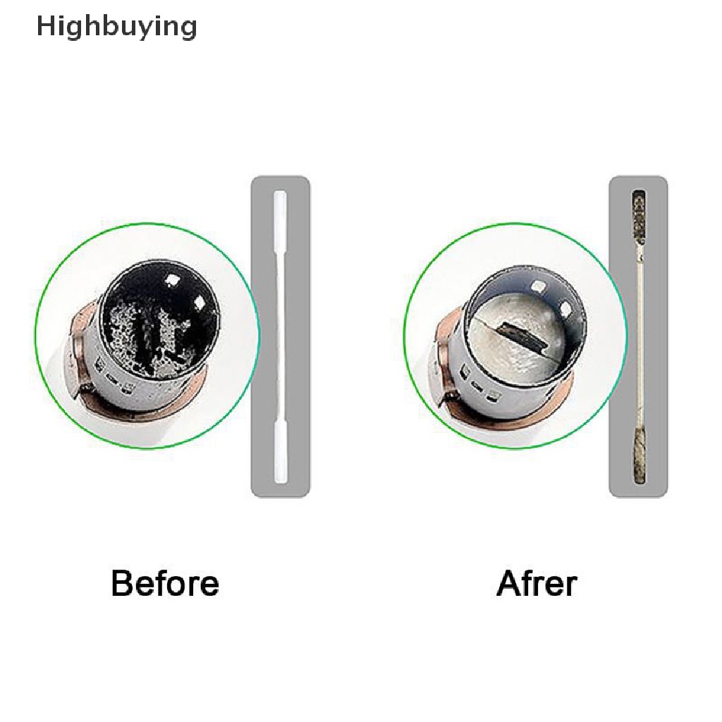 Hbid 10Pcs/Box Wet Cotton Swabs Tongkat Pembersih Kepala Ganda Untuk IQOS 2.4 PLUS Untuk IQOS 3.0 LIL/LTN/HEETS/GLO Heater Glory