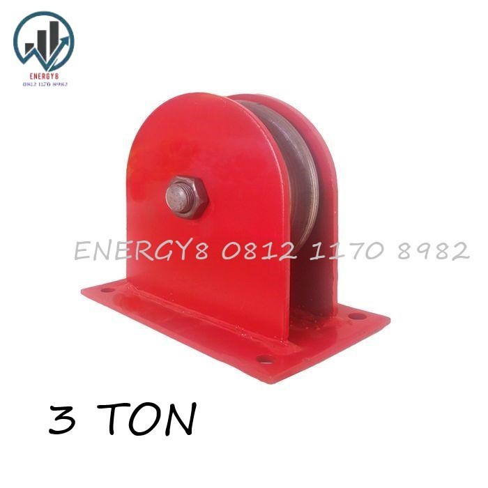 Katrol Fixed Pulley - Kerekan Katrol - Katrol Pulley Tetap - 3 Ton