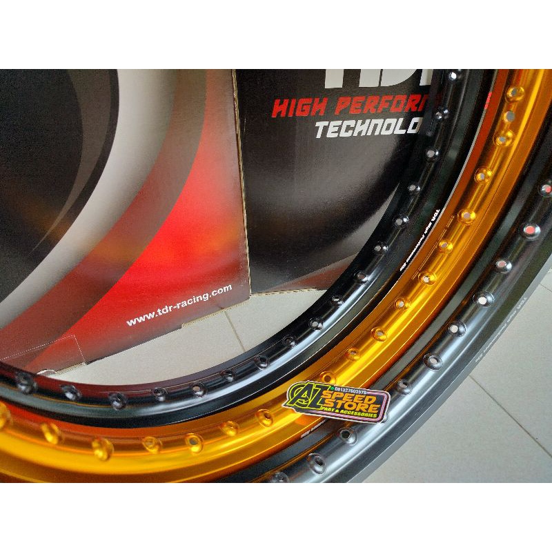 Velg Pelek Veleg Velek TDR Rim W Shape Ukuran 185 Ring 17