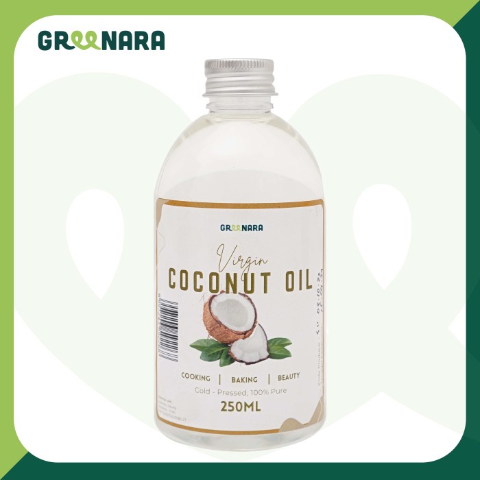 

Greenara Virgin Coconut Oil VCO 250ML / Minyak Kelapa Murni 250 ml