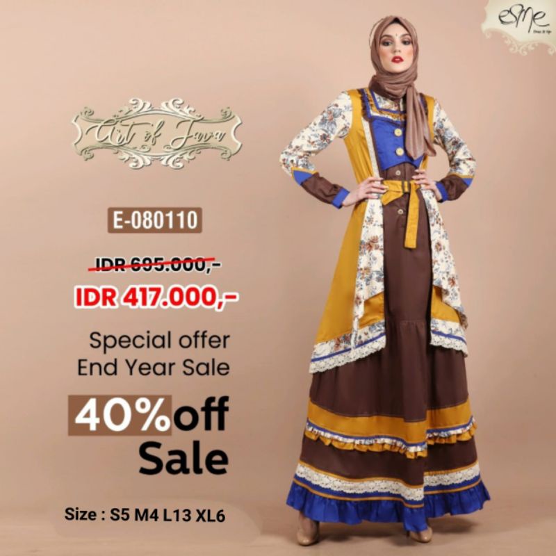 gamis esme sale