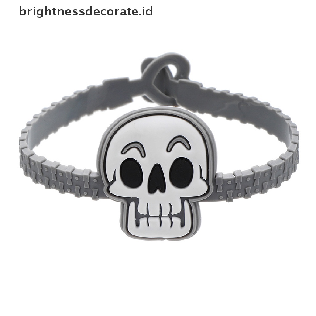 [Birth] The Nightmare Before Christmas Gelang Silikon Olahraga Gelang Karet Bangles [ID]