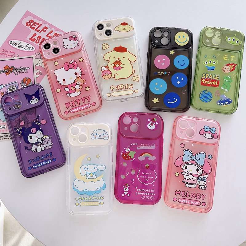 8warna Tempat Cermin Soft Case iPhone 11 12 Pro Max Apple Case Casing Bening Apple Casing
