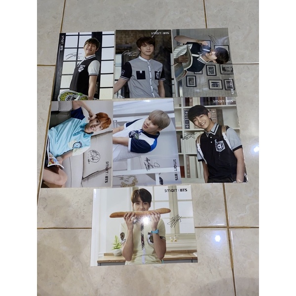 SMART X BTS Postcard