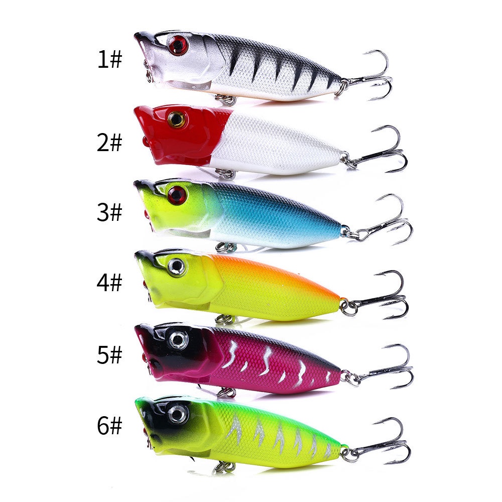 umpan pancing casting ultralight murah fishing lure Popper 6,5 cm 11,8 gram mancing popping